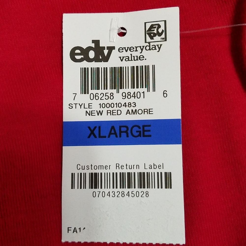 Karen Scott Red sleeveless top size XL - Picture 8 of 8